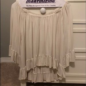 Off the shoulder top